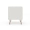 Manhattan Comfort Rockefeller Nightstand 2.0 in Off White, PK2 2-102GMC8 - alternate 10